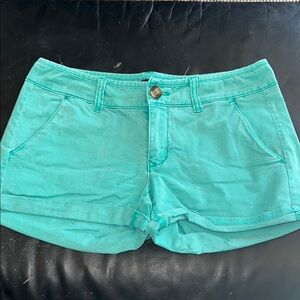 American Eagle Outfitters Teal Shorts